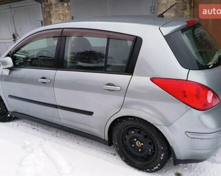 Сірий Ніссан Тііда, об'ємом двигуна 1.6 л та пробігом 214 тис. км за 7200 $, фото 1 на Automoto.ua