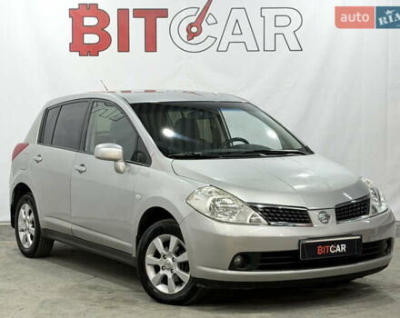 Серый Ниссан Тиида, объемом двигателя 1.6 л и пробегом 120 тыс. км за 6300 $, фото 1 на Automoto.ua