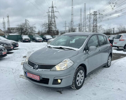 Серый Ниссан Тиида, объемом двигателя 1.6 л и пробегом 150 тыс. км за 6150 $, фото 1 на Automoto.ua