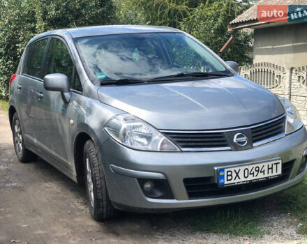 Серый Ниссан Тиида, объемом двигателя 1.6 л и пробегом 189 тыс. км за 7500 $, фото 1 на Automoto.ua