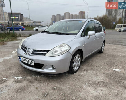 Серый Ниссан Тиида, объемом двигателя 1.5 л и пробегом 76 тыс. км за 7700 $, фото 1 на Automoto.ua