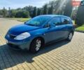 Синий Ниссан Тиида, объемом двигателя 1.6 л и пробегом 223 тыс. км за 4800 $, фото 1 на Automoto.ua