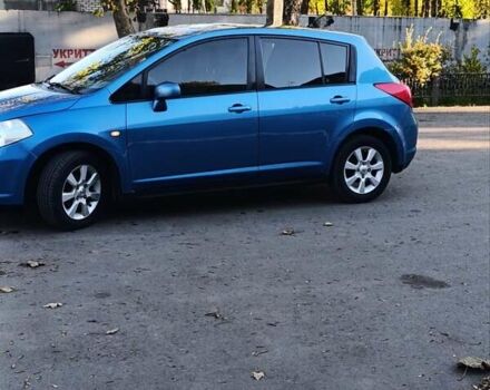 Синий Ниссан Тиида, объемом двигателя 1.6 л и пробегом 149 тыс. км за 6500 $, фото 26 на Automoto.ua