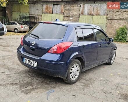 Синий Ниссан Тиида, объемом двигателя 1.6 л и пробегом 200 тыс. км за 2300 $, фото 2 на Automoto.ua