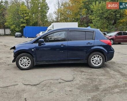 Синий Ниссан Тиида, объемом двигателя 1.6 л и пробегом 200 тыс. км за 2300 $, фото 10 на Automoto.ua