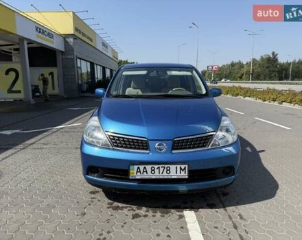 Синій Ніссан Тііда, об'ємом двигуна 1.6 л та пробігом 103 тис. км за 7500 $, фото 1 на Automoto.ua