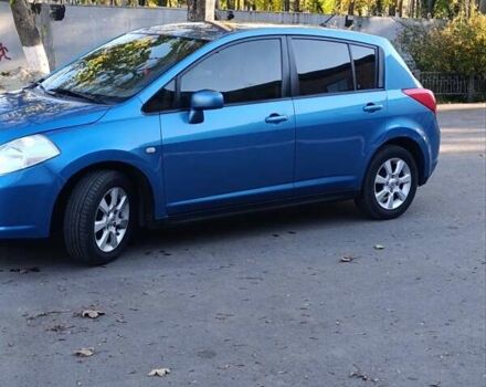 Синий Ниссан Тиида, объемом двигателя 1.6 л и пробегом 149 тыс. км за 6500 $, фото 23 на Automoto.ua