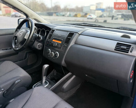 Синий Ниссан Тиида, объемом двигателя 1.6 л и пробегом 210 тыс. км за 6300 $, фото 15 на Automoto.ua