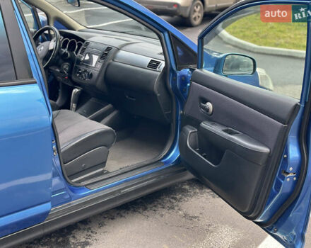 Синий Ниссан Тиида, объемом двигателя 1.6 л и пробегом 172 тыс. км за 6200 $, фото 16 на Automoto.ua