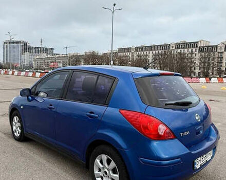 Синий Ниссан Тиида, объемом двигателя 1.6 л и пробегом 243 тыс. км за 5800 $, фото 5 на Automoto.ua