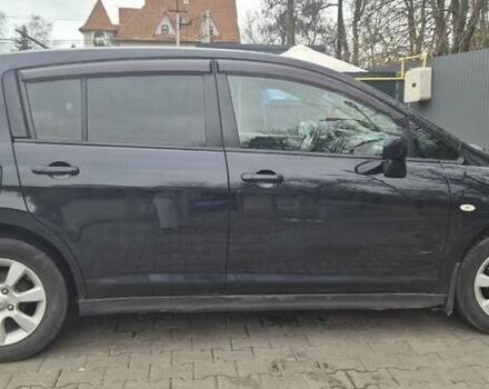 Синий Ниссан Тиида, объемом двигателя 1.6 л и пробегом 209 тыс. км за 5800 $, фото 24 на Automoto.ua