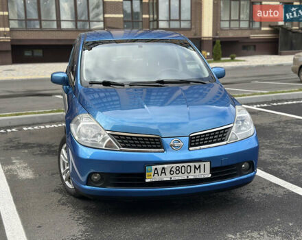 Синий Ниссан Тиида, объемом двигателя 1.6 л и пробегом 172 тыс. км за 6200 $, фото 10 на Automoto.ua