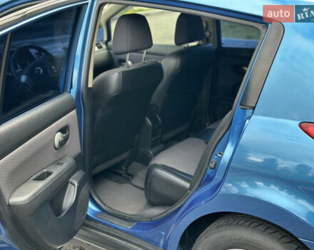 Синий Ниссан Тиида, объемом двигателя 1.6 л и пробегом 172 тыс. км за 6200 $, фото 13 на Automoto.ua