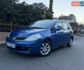 Синий Ниссан Тиида, объемом двигателя 1.6 л и пробегом 210 тыс. км за 5700 $, фото 1 на Automoto.ua