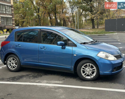 Синий Ниссан Тиида, объемом двигателя 1.6 л и пробегом 172 тыс. км за 6200 $, фото 8 на Automoto.ua