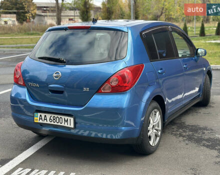 Синий Ниссан Тиида, объемом двигателя 1.6 л и пробегом 172 тыс. км за 6200 $, фото 6 на Automoto.ua