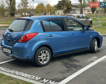 Синий Ниссан Тиида, объемом двигателя 1.6 л и пробегом 172 тыс. км за 6200 $, фото 7 на Automoto.ua