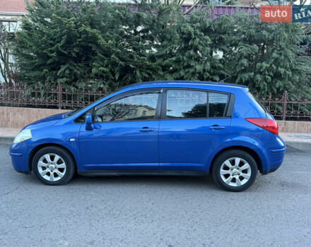 Синий Ниссан Тиида, объемом двигателя 1.6 л и пробегом 210 тыс. км за 5700 $, фото 6 на Automoto.ua