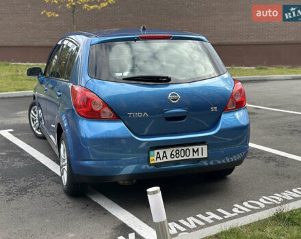 Синий Ниссан Тиида, объемом двигателя 1.6 л и пробегом 172 тыс. км за 6200 $, фото 6 на Automoto.ua