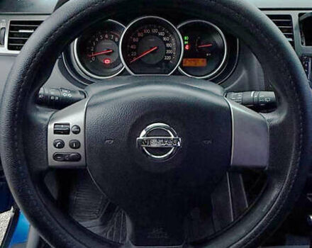 Синий Ниссан Тиида, объемом двигателя 1.6 л и пробегом 243 тыс. км за 5800 $, фото 11 на Automoto.ua