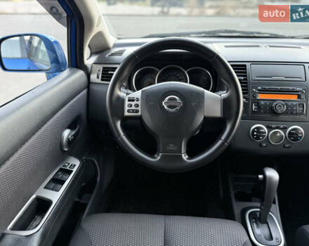 Синий Ниссан Тиида, объемом двигателя 1.6 л и пробегом 210 тыс. км за 6300 $, фото 13 на Automoto.ua