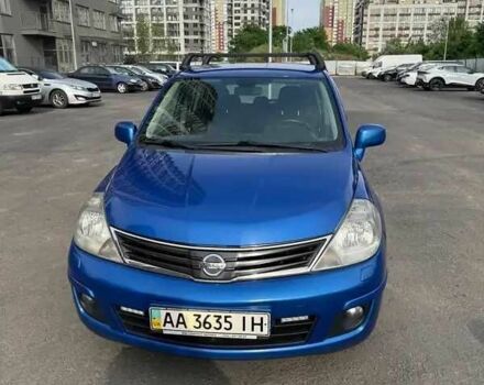 Синий Ниссан Тиида, объемом двигателя 1.6 л и пробегом 290 тыс. км за 5555 $, фото 15 на Automoto.ua