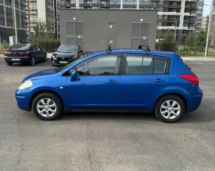 Синий Ниссан Тиида, объемом двигателя 1.6 л и пробегом 290 тыс. км за 5555 $, фото 14 на Automoto.ua