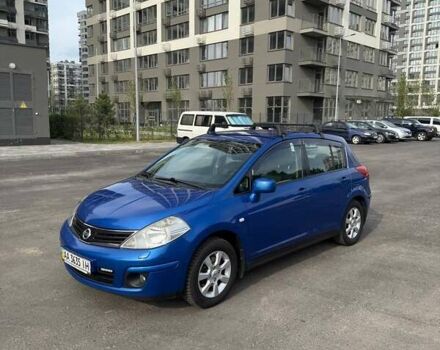 Синий Ниссан Тиида, объемом двигателя 1.6 л и пробегом 290 тыс. км за 6250 $, фото 8 на Automoto.ua