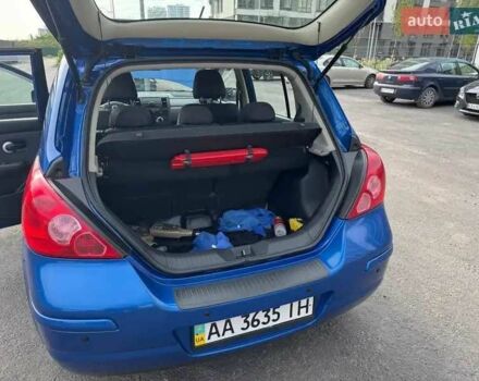 Синий Ниссан Тиида, объемом двигателя 1.6 л и пробегом 290 тыс. км за 5555 $, фото 1 на Automoto.ua