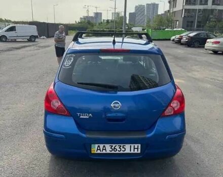 Синий Ниссан Тиида, объемом двигателя 1.6 л и пробегом 290 тыс. км за 5555 $, фото 5 на Automoto.ua