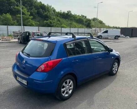 Синий Ниссан Тиида, объемом двигателя 1.6 л и пробегом 290 тыс. км за 5555 $, фото 4 на Automoto.ua