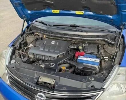 Синий Ниссан Тиида, объемом двигателя 1.6 л и пробегом 290 тыс. км за 5555 $, фото 8 на Automoto.ua