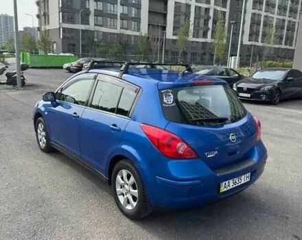 Синий Ниссан Тиида, объемом двигателя 1.6 л и пробегом 290 тыс. км за 5555 $, фото 12 на Automoto.ua