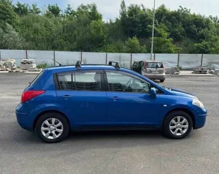 Синий Ниссан Тиида, объемом двигателя 1.6 л и пробегом 290 тыс. км за 5555 $, фото 6 на Automoto.ua