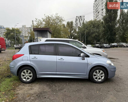 Синій Ніссан Тііда, об'ємом двигуна 1.6 л та пробігом 40 тис. км за 9500 $, фото 1 на Automoto.ua