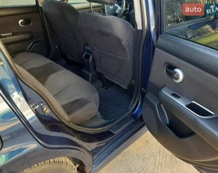 Синий Ниссан Тиида, объемом двигателя 1.6 л и пробегом 187 тыс. км за 7300 $, фото 9 на Automoto.ua