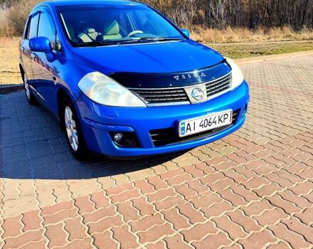 Синій Ніссан Тііда, об'ємом двигуна 1.8 л та пробігом 147 тис. км за 4800 $, фото 1 на Automoto.ua