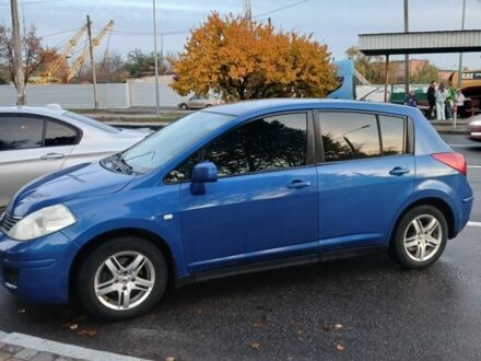 Синий Ниссан Тиида, объемом двигателя 0 л и пробегом 213 тыс. км за 6000 $, фото 1 на Automoto.ua