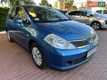 Ніссан Тііда 2008 у Прилуках на Automoto.ua Синій Ніссан Тііда, об'ємом двигуна 1.6 л та пробігом 195 тис. км за 6300 $, фото 1 на Automoto.ua