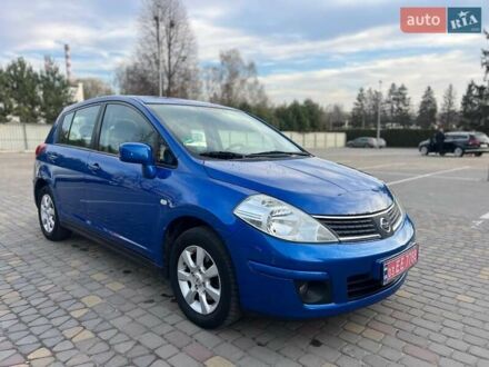 Ниссан Тиида 2008 в Луцке на Automoto.ua Синий Ниссан Тиида, объемом двигателя 1.6 л и пробегом 192 тыс. км за 5700 $, фото 1 на Automoto.ua