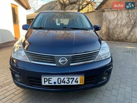 Ніссан Тііда 2009 у Вінниці на Automoto.ua Синій Ніссан Тііда, об'ємом двигуна 1.6 л та пробігом 202 тис. км за 5500 $, фото 1 на Automoto.ua