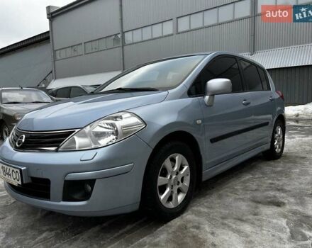 Синий Ниссан Тиида, объемом двигателя 1.6 л и пробегом 114 тыс. км за 8000 $, фото 1 на Automoto.ua