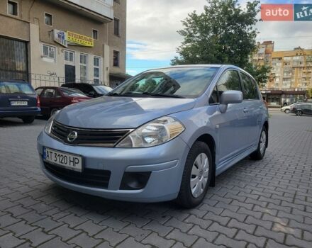 Синий Ниссан Тиида, объемом двигателя 1.6 л и пробегом 131 тыс. км за 7650 $, фото 1 на Automoto.ua