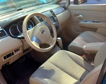 Зеленый Ниссан Тиида, объемом двигателя 1.6 л и пробегом 184 тыс. км за 6000 $, фото 1 на Automoto.ua