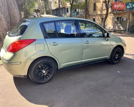 Зеленый Ниссан Тиида, объемом двигателя 1.6 л и пробегом 150 тыс. км за 4500 $, фото 12 на Automoto.ua