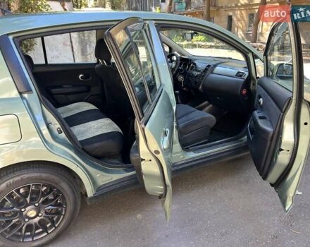 Зеленый Ниссан Тиида, объемом двигателя 1.6 л и пробегом 150 тыс. км за 4500 $, фото 10 на Automoto.ua