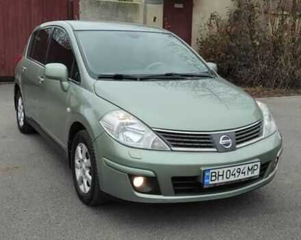 Зеленый Ниссан Тиида, объемом двигателя 1.6 л и пробегом 167 тыс. км за 7199 $, фото 7 на Automoto.ua