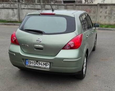 Зеленый Ниссан Тиида, объемом двигателя 1.6 л и пробегом 167 тыс. км за 7199 $, фото 4 на Automoto.ua