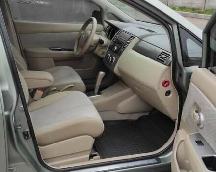 Зеленый Ниссан Тиида, объемом двигателя 1.6 л и пробегом 167 тыс. км за 7199 $, фото 13 на Automoto.ua