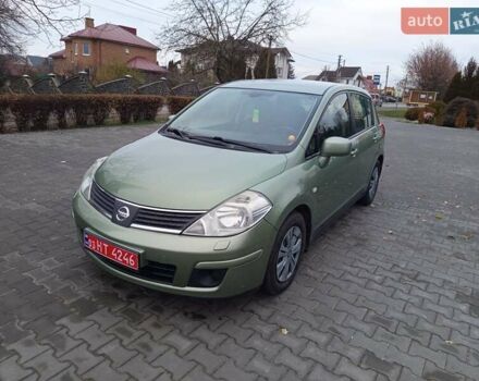 Зеленый Ниссан Тиида, объемом двигателя 1.6 л и пробегом 113 тыс. км за 7200 $, фото 1 на Automoto.ua